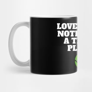 Love Means Nothing To A Tennis Player Mug